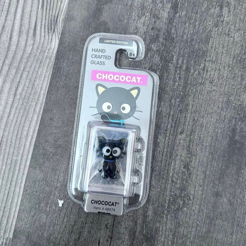 Sanrio chococat hand crafted glass figure
